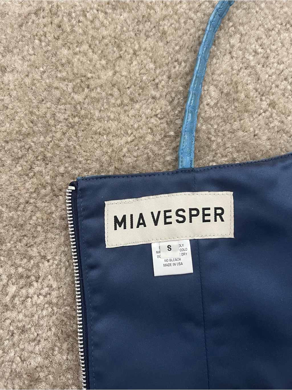 Mia Vesper Faux Croc Tiny Tank — image 3 of 3